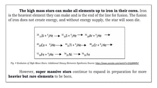 Formation of heavy elements on the earth | PPTX