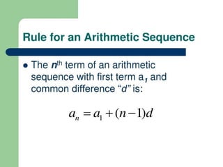 Understanding Arithmetic Sequences: Common Differences and Next Terms ...