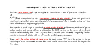 Comprehensive Overview of Goods and Services Tax (GST) in India ...