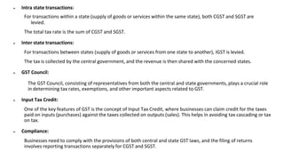 Comprehensive Overview of Goods and Services Tax (GST) in India ...