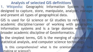 Comprehensive Introduction to Geographic Information Systems and ...