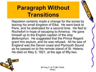 How To Write A Good Paragraph. Paragraphs are used to organise writing ...