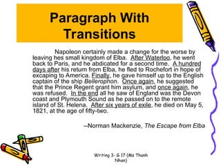 How To Write A Good Paragraph. Paragraphs are used to organise writing ...
