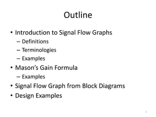 Comprehensive Guide to Signal Flow Graphs and Mason’s Gain Formula in ...