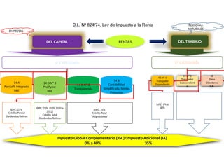 Comprehensive Overview of Chilean Income Tax Law and Definitions of ...