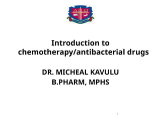 Comprehensive Overview of Chemotherapy and Antibacterial Drugs: History ...