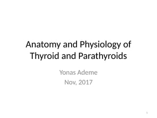 Comprehensive Anatomy and Physiology of Thyroid and Parathyroid Glands ...