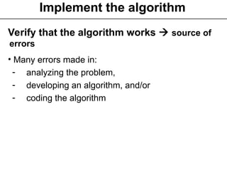 Comprehensive Introduction to Programming Fundamentals and Problem ...