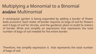 Mastering Multiplying Monomials with Binomials and Multinomials Using ...