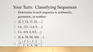 Comprehensive Guide to Geometric Sequences and Series with Real-Life ...