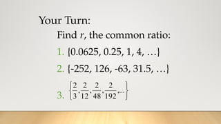 Comprehensive Guide to Geometric Sequences and Series with Real-Life ...
