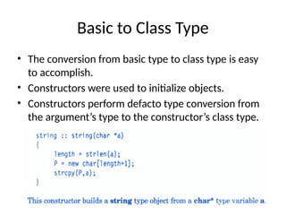 Comprehensive Guide to Type Conversions in C++ Programming | PPTX