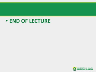 • END OF LECTURE
 