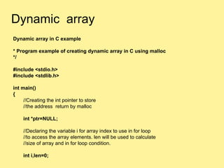 Comprehensive Guide to Data Structures and Dynamic Arrays in C ...