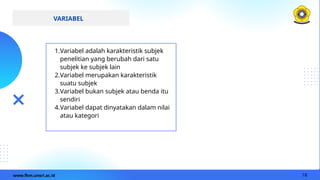Pengantar Biostatistik Dasar: Konsep, Data, dan Variabel dalam ...