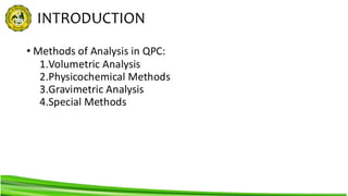 Quantitative chemistry introduction……….. | PDF