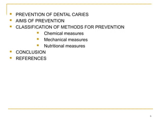 Method Control Caries Comprehensive Overview of Dental Caries: Definitions, Classification ...