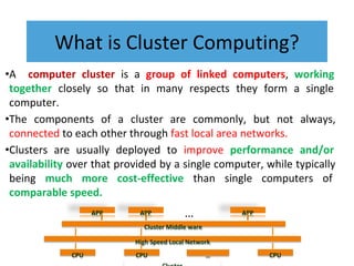 Comprehensive Introduction to Distributed, Cluster, Grid, and Cloud ...