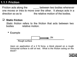 Friction In Statics Comprehensive Study of Statics: Friction, Moments, and Equilibrium ...