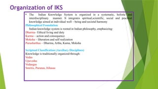 Comprehensive Overview of the Indian Knowledge System (IKS) and Its ...