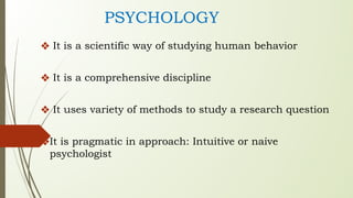 False Science Example Understanding Psychology: Science, Methods, and Distinguishing Facts ...