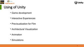 1.1 Introduction to Unity Interface and Navigation.pptx