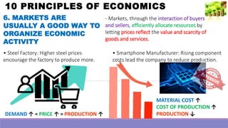 Fundamental Principles and Importance of Economics in Decision Making | PDF