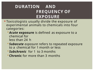 Toxicological Testing Methods Overview Comprehensive Overview of Toxicology Principles and Testing Methods | PPTX