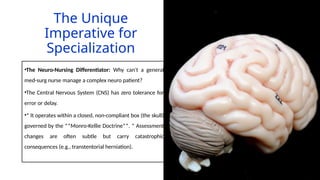Evolution and Specialization in Neurological and Neurosurgical Nursing ...