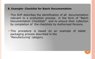 Basic concepts QA and QC A part of quality management focused on ...