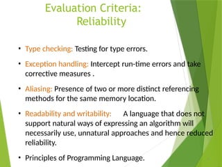 Comprehensive Overview of Programming Languages and Environments for IT ...