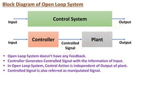 Comprehensive Guide to Open and Closed Loop Control Systems with ...
