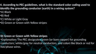 Color Coding Pec Comprehensive Guide to Electrical System Installation and Standards in ...