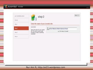Nur Aini R, http://ai23.wordpress.com
 