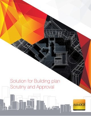 Building Plan Approval- AutoDCR (brochure)
