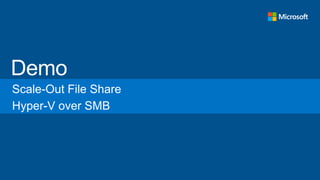 Scale-Out File Share
 