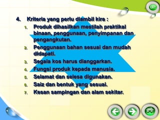Produk Reka Cipta 1.2 reka cipta | PPTX