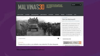 http://www.malvinastreinta.com.ar/
 