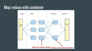 Map reduce with combiner
 