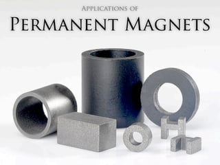 Applications of


Permanent Magnets
 