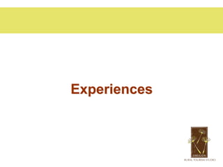 Experiences
 