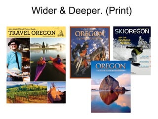 Wider & Deeper. (Print)
 