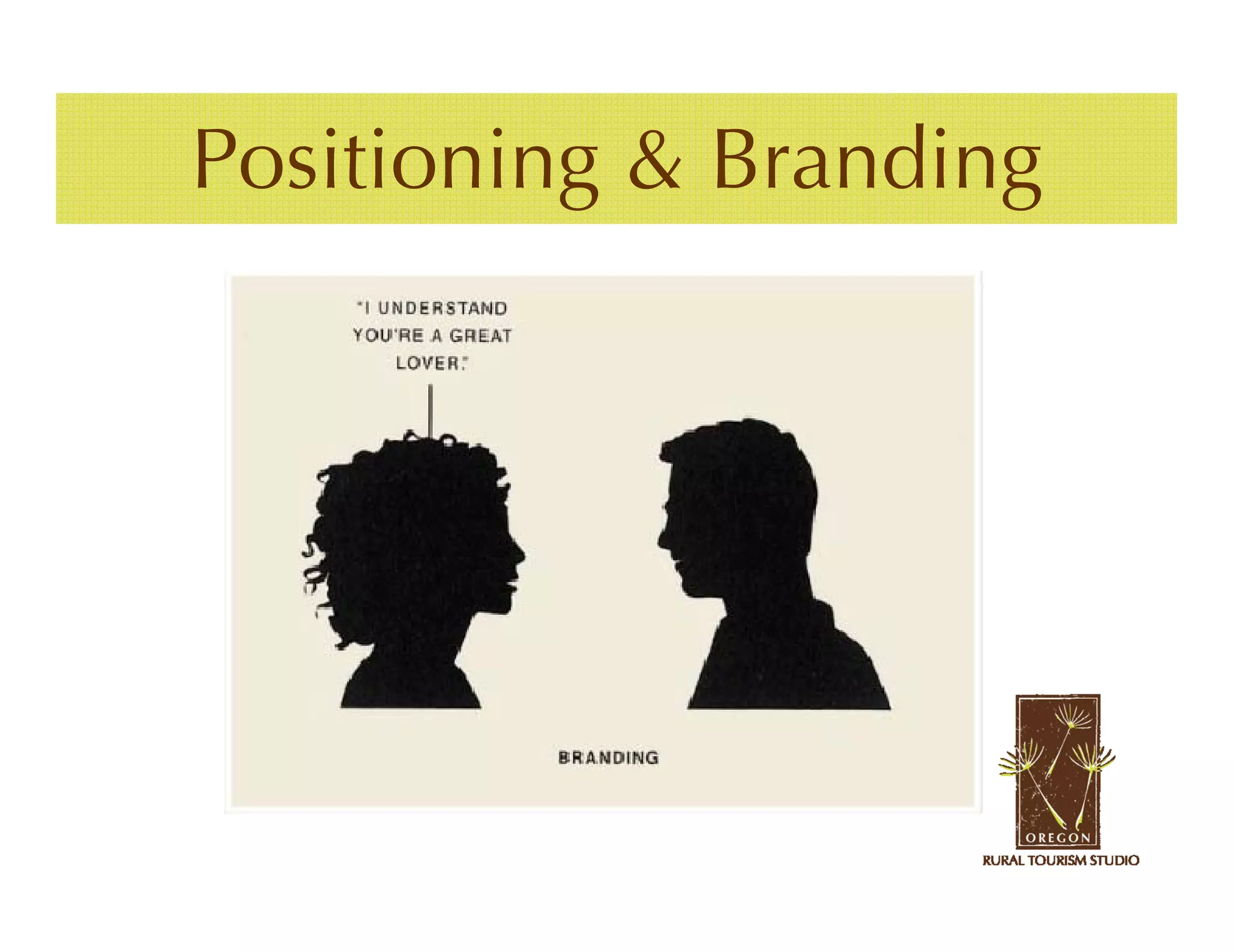 Positioning & Branding
 