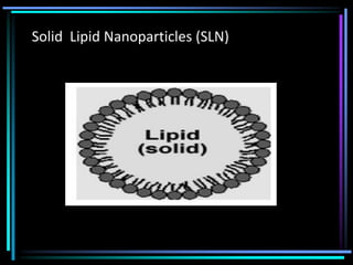 Solid Lipid Nanoparticles (SLN)
 