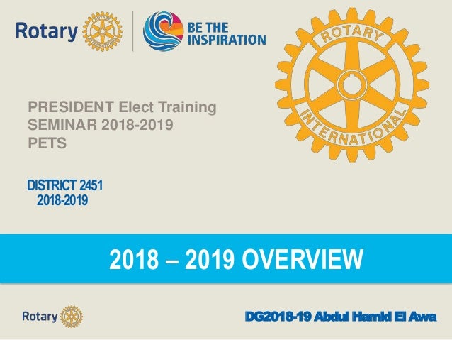 2018 2019 Overview Dge Abdul Hamid El Awa - 