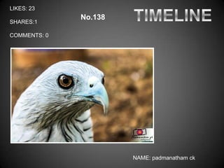 LIKES: 23
              No.138
SHARES:1

COMMENTS: 0




                       NAME: padmanatham ck
 