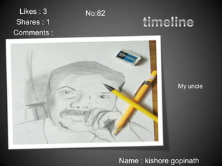 Likes : 3   No:82
 Shares : 1
Comments :




                                      My uncle




                      Name : kishore gopinath
 