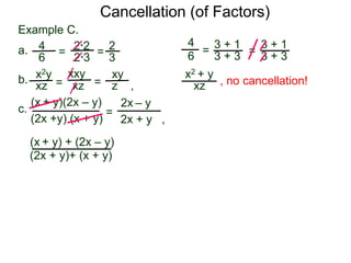 1 4 cancellation | PPTX