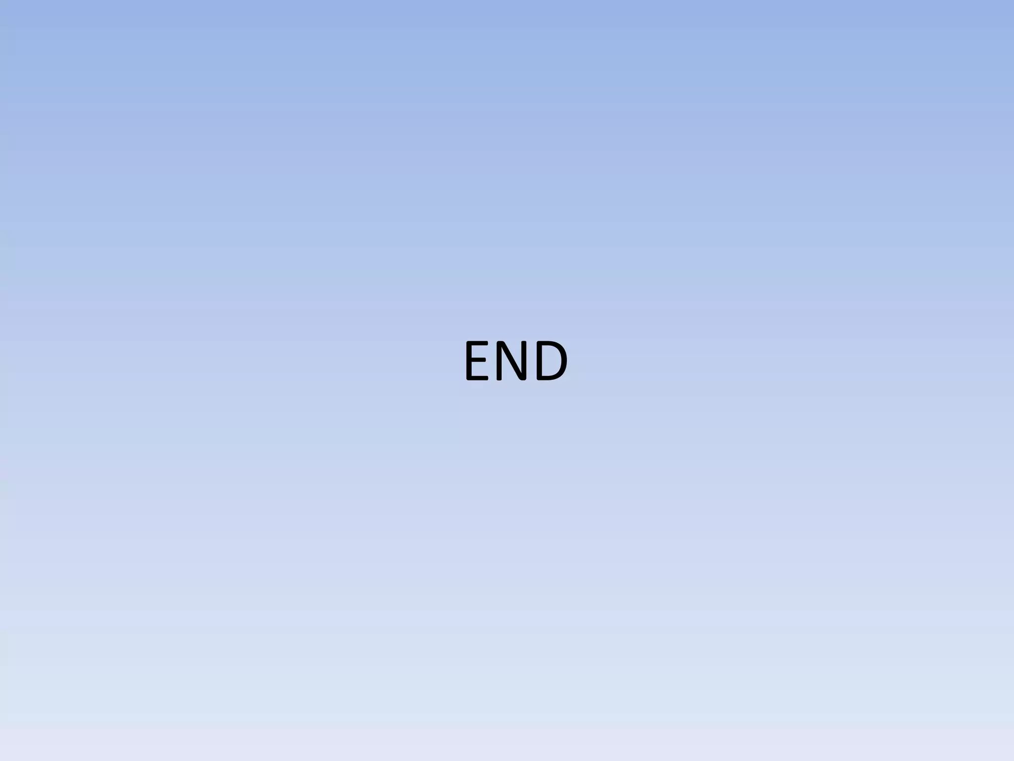 END
 