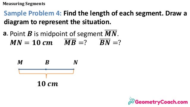Geometry measuring segments picture